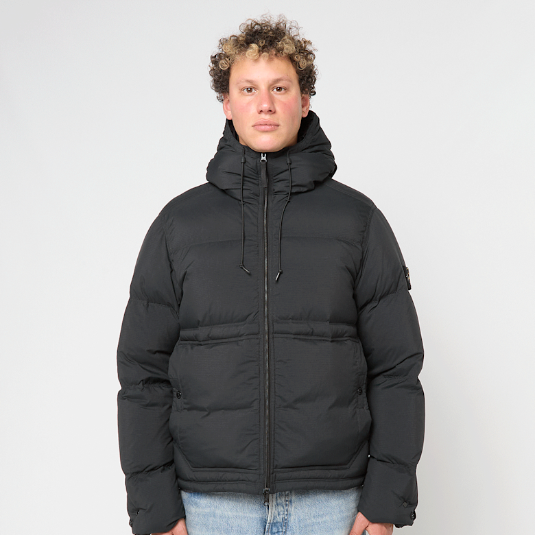 Buy Stone Island Short Parka in black | 4100019S0182-V0029 at MBCY