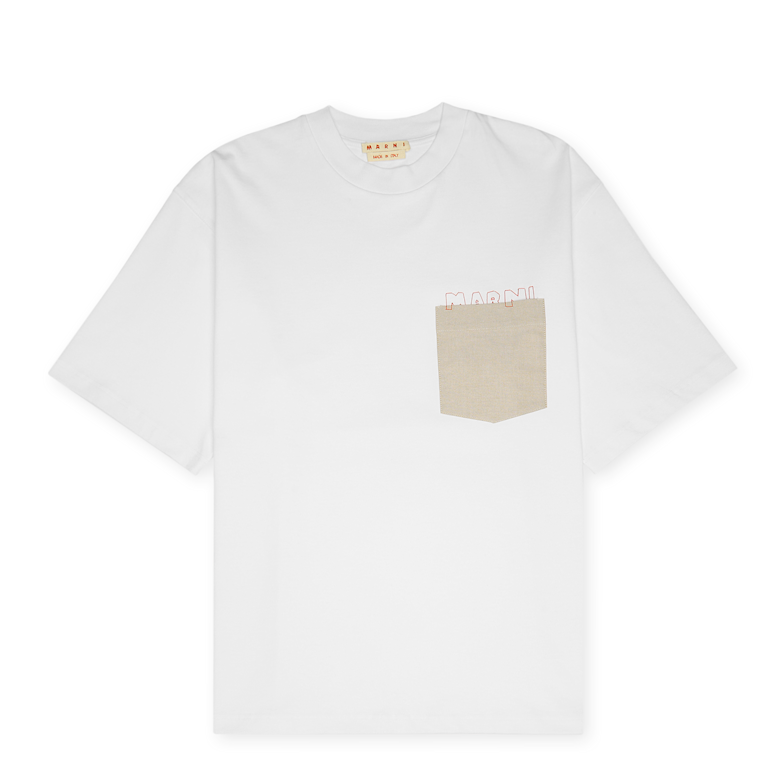 Buy Marni Shortsleeve T-Shirt in white | HUMU0352QS-UTC406-00W01
