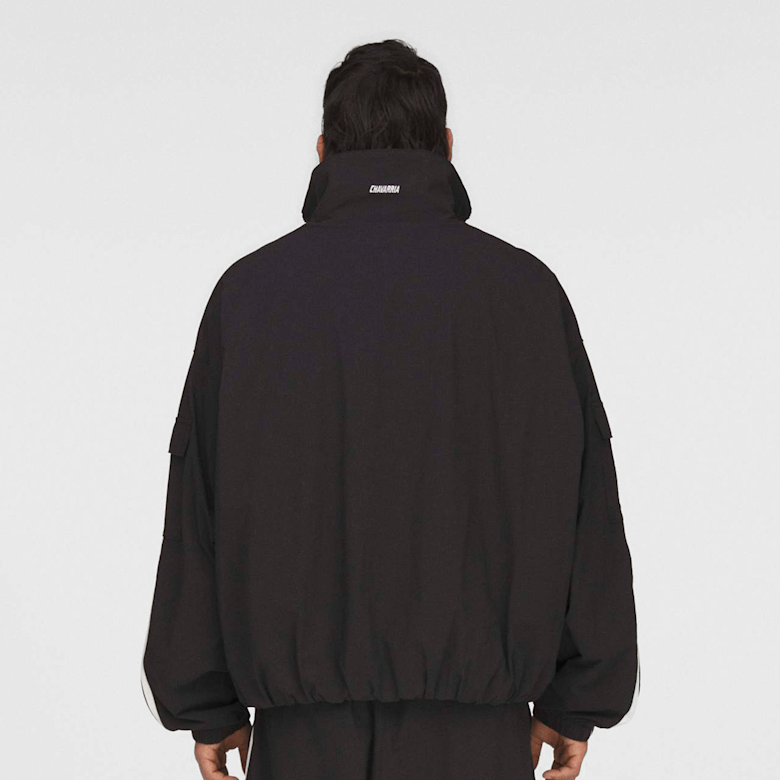 Buy adidas Originals x Willy Chavarria Cargo Track Jacket in black