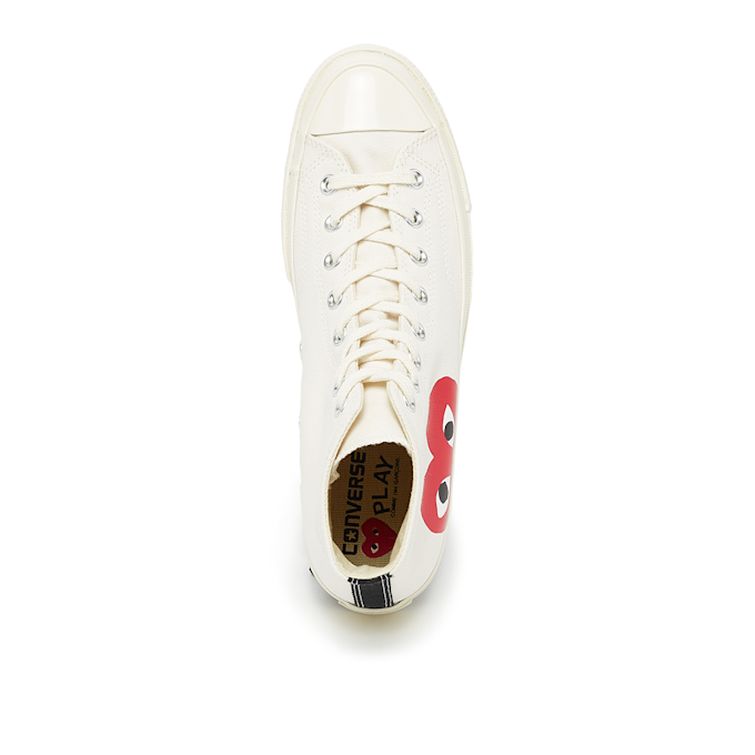 Comme des Garcons Play Chuck Taylor High beige 51206 4