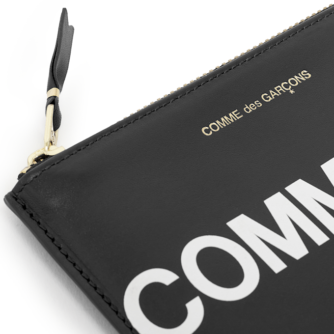 Comme des Garcons Wallet Huge Logo schwarz 53184 3