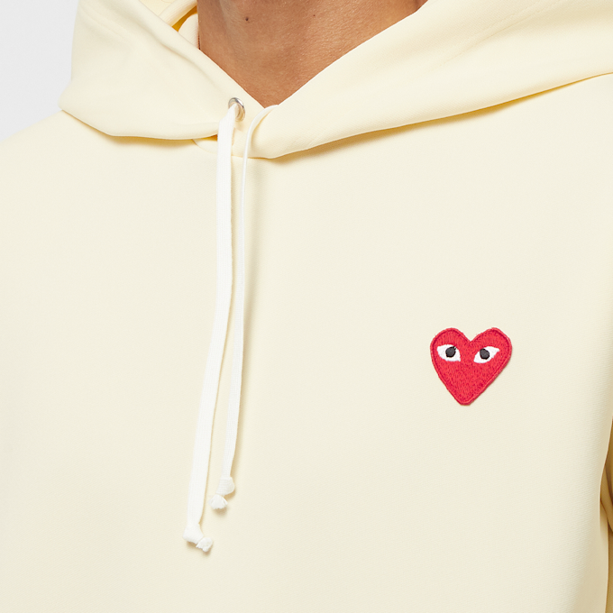 Comme des Garcons Play Hooded Sweatshirt beige 53565 5