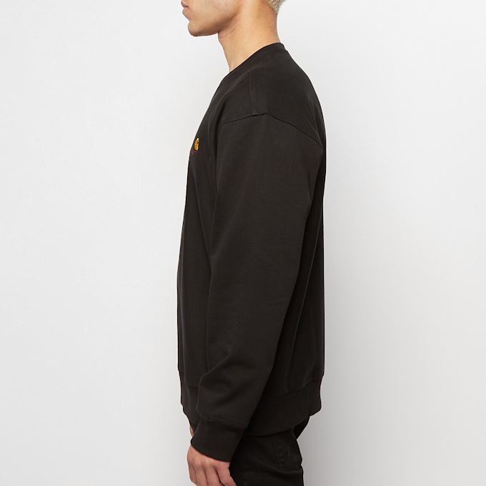 Carhartt WIP American Script Sweatshirt black 55771 3