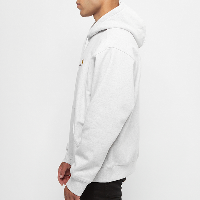 Carhartt WIP Hooded American Script Sweatshirt grey 55776 3