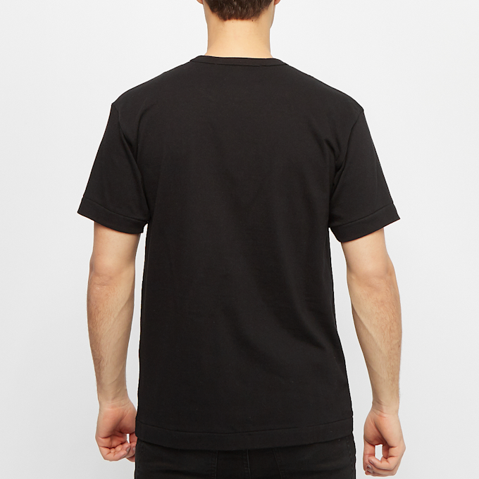 Comme des Garcons Play Double Heart T-Shirt schwarz 55902 4