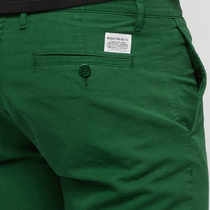 Norse Projects Aros Light Twill Shorts grün 57367 5