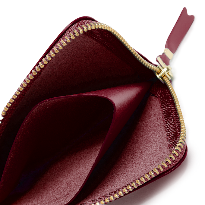 Comme des Garcons Wallet Classic Line rood 57554 3