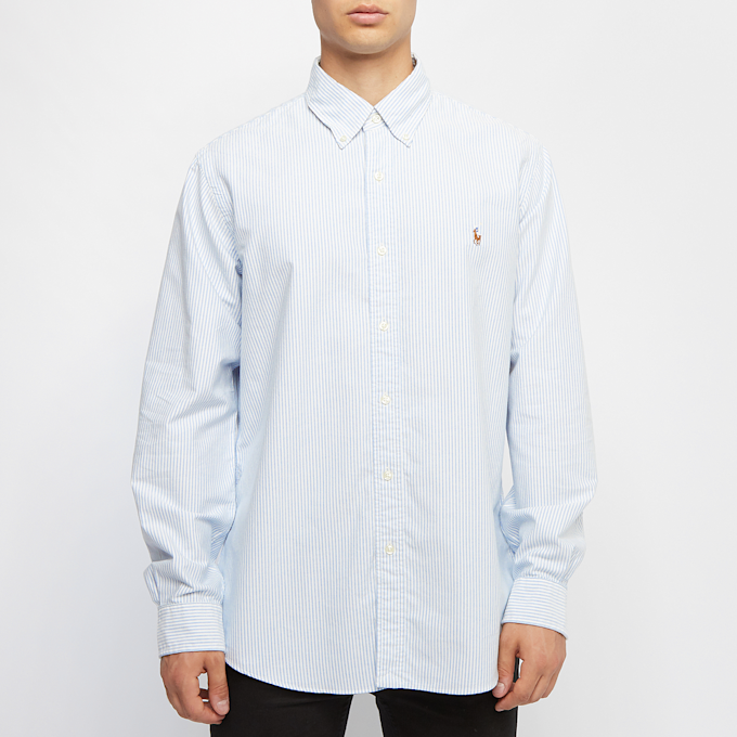 Polo Ralph Lauren Long Sleeve Sport Oxford Shirt striped blue 58240 2