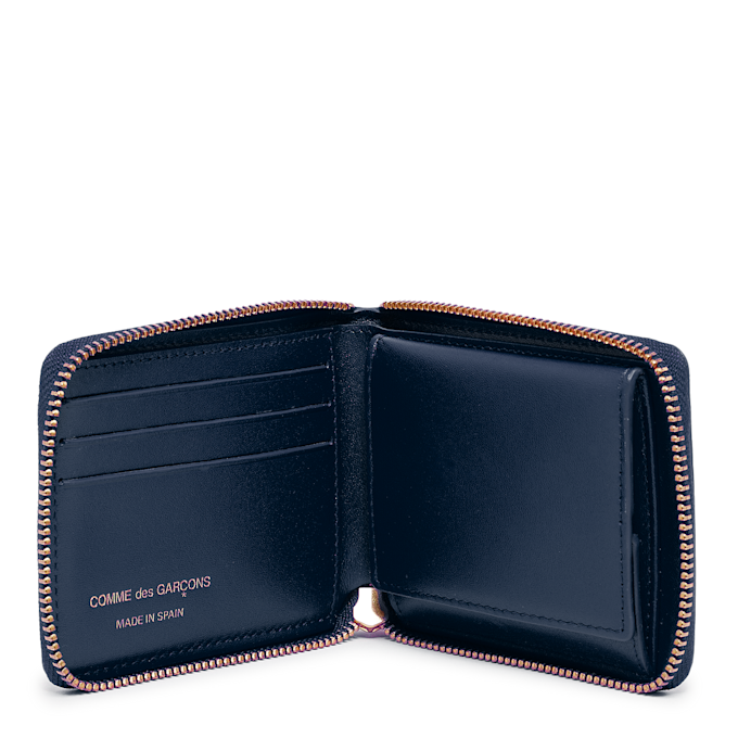 Comme des Garcons Wallet Classic Leather Line blue 58466 3