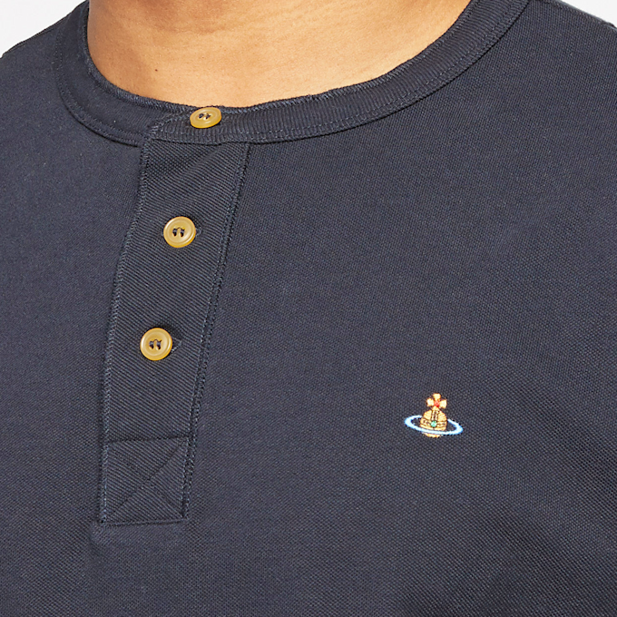 Vivienne Westwood Grandad Polo blue 58910 5