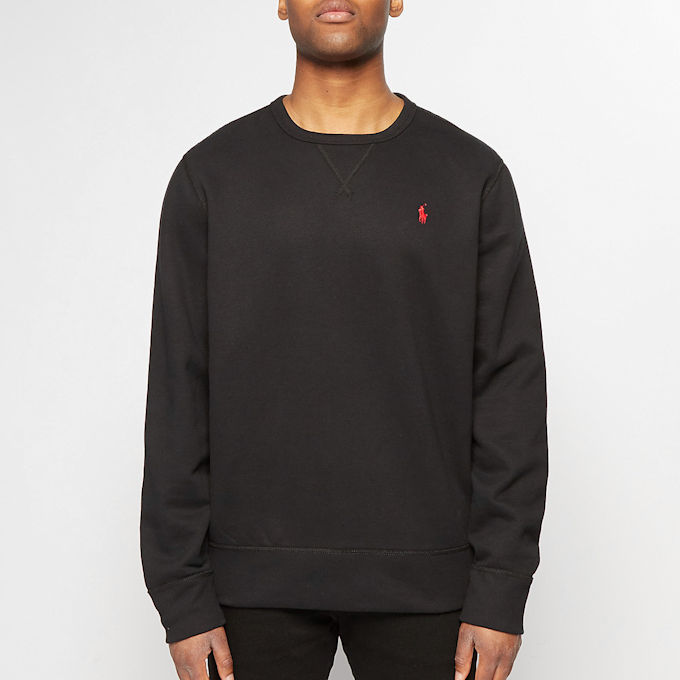 Polo Ralph Lauren Fleece Crew Sweater zwart 59218 2