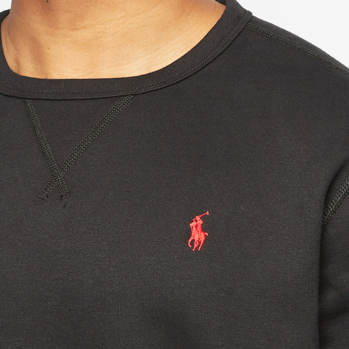 Polo Ralph Lauren Fleece Crew Sweater schwarz 59218 5