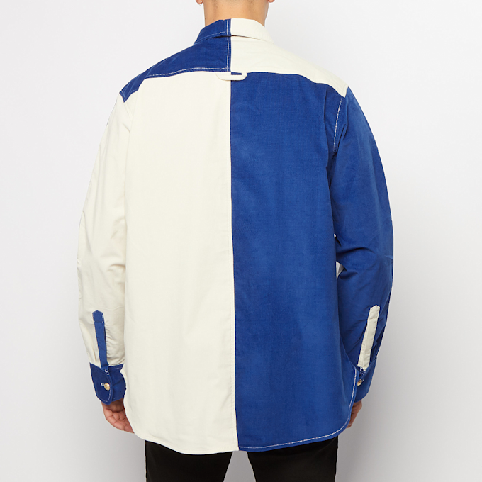 Wales Bonner MONTEGO COLOUR BLOCK SHIRT beige 60098 4