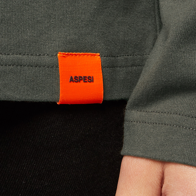 Aspesi Mod. AY41 Longsleeve Pocket Tee grey 60754 6