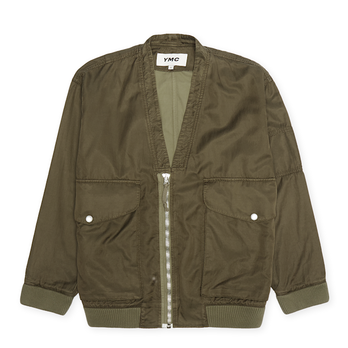 YMC Paninaro Bomber Jacket green 60798 1