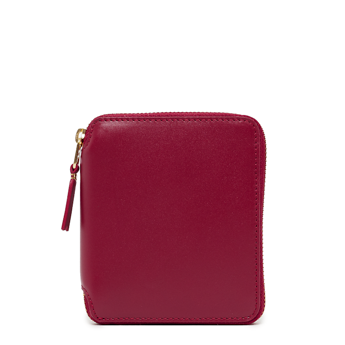 Comme des Garcons Wallet Classic Leather Line Red 65558 1