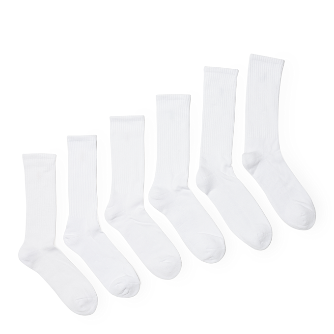 Polo Ralph Lauren Crew Socks 6-Pack weiß 82552 2