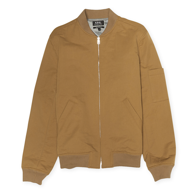 A.P.C. Blouson Gregoire bruin 66402 1