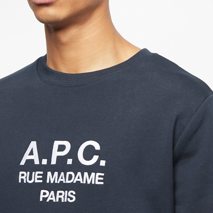 A.P.C. Sweat Rufus blue 66404 5