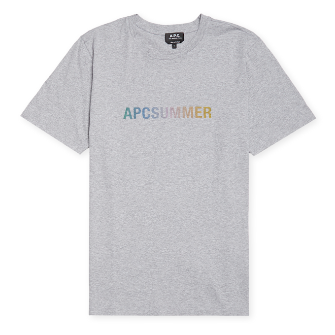 A.P.C. T-Shirt Viktor grau 66445 1