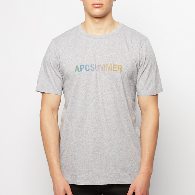 A.P.C. T-Shirt Viktor grijs 66445 2