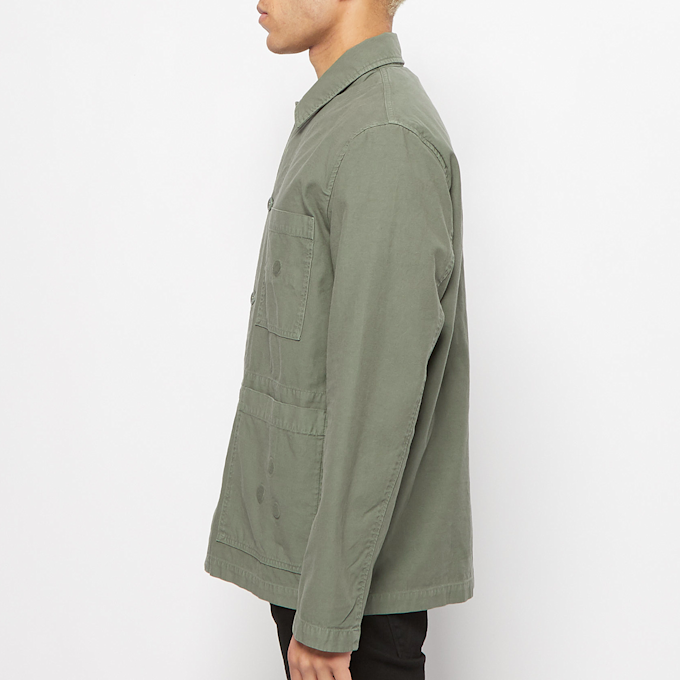 Norse Projects x Geoff McFetridge Mads Backsatin green 66523 3