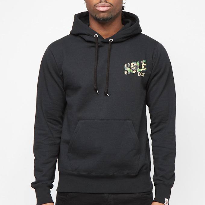 solebox x A Bathing Ape (BAPE) Hoodie black 69766 2
