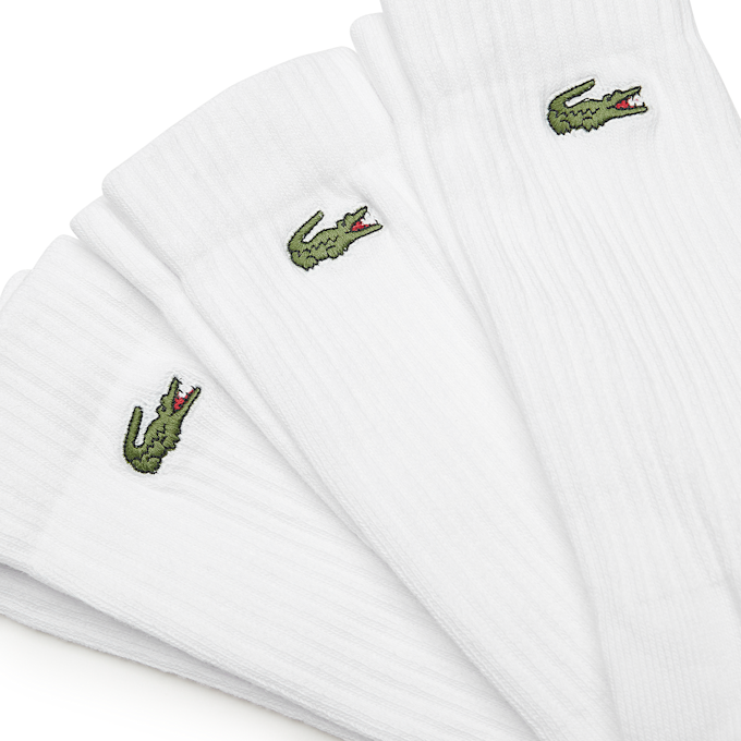 Lacoste Socks (3 Pack) white 71264 3