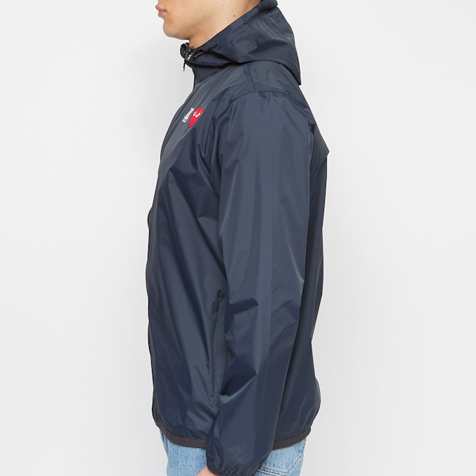 Comme des Garcons Play K-Way Jacket Full Zip blue 71588 3