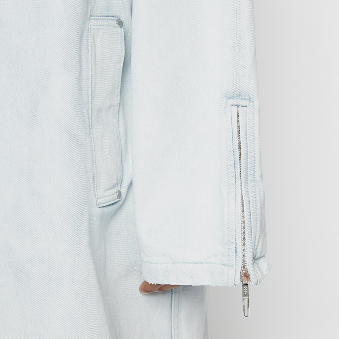 032c DENIM CARCOAT light blue blau 72359 6