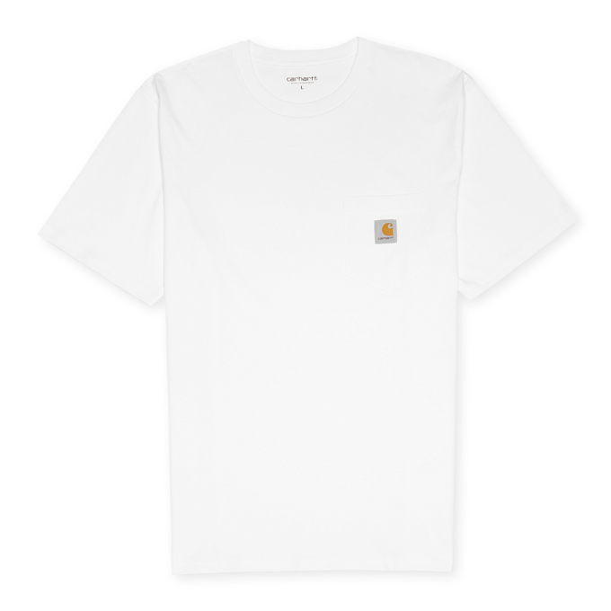 Carhartt WIP S/S Pocket T-Shirt white 73555 1