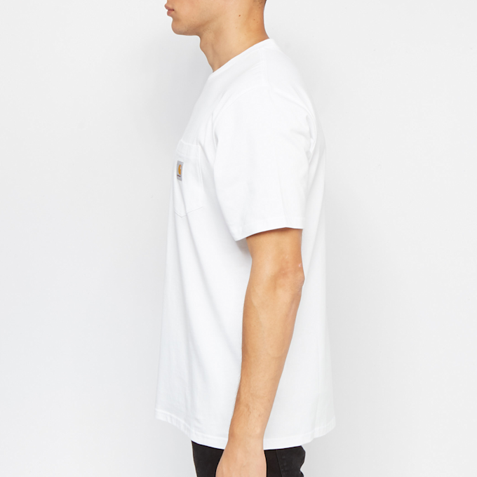 Carhartt WIP S/S Pocket T-Shirt white 73555 3
