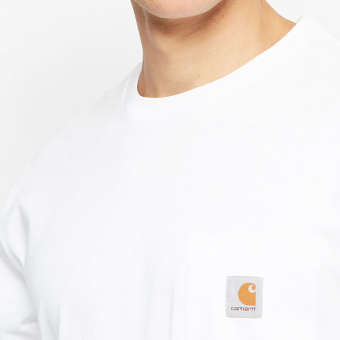 Carhartt WIP S/S Pocket T-Shirt white 73555 5