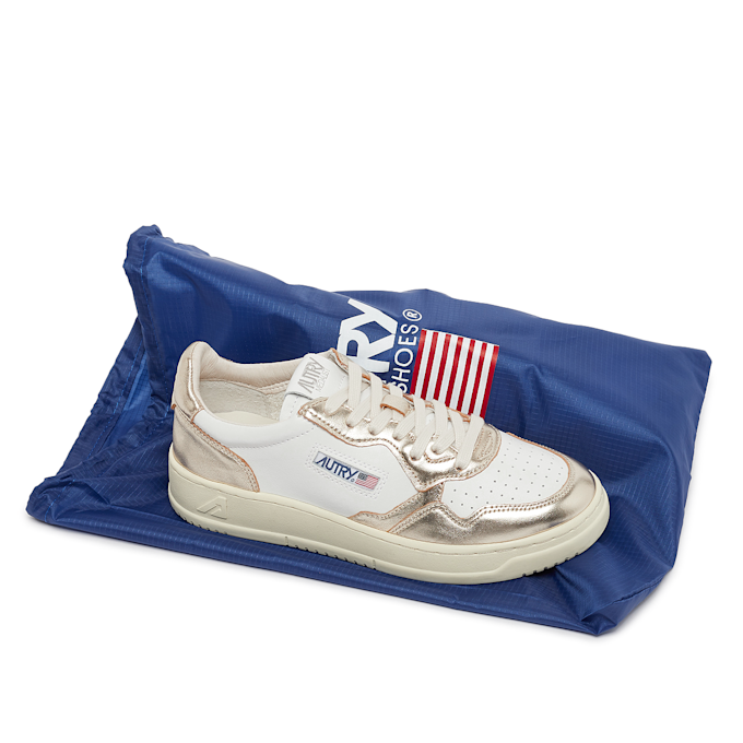 Autry Wmns Medalist Low gold 75516 8
