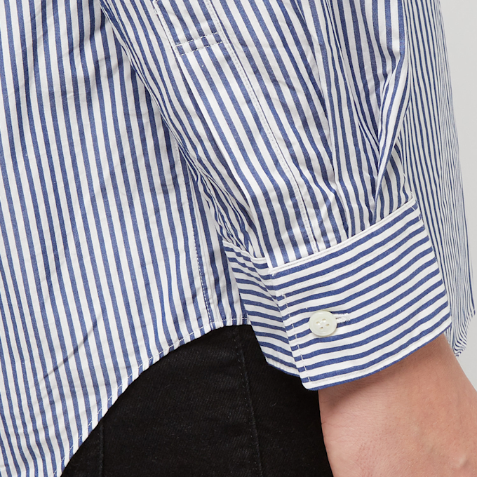 Comme des Garcons Play Shirt Woven blue 77069 6