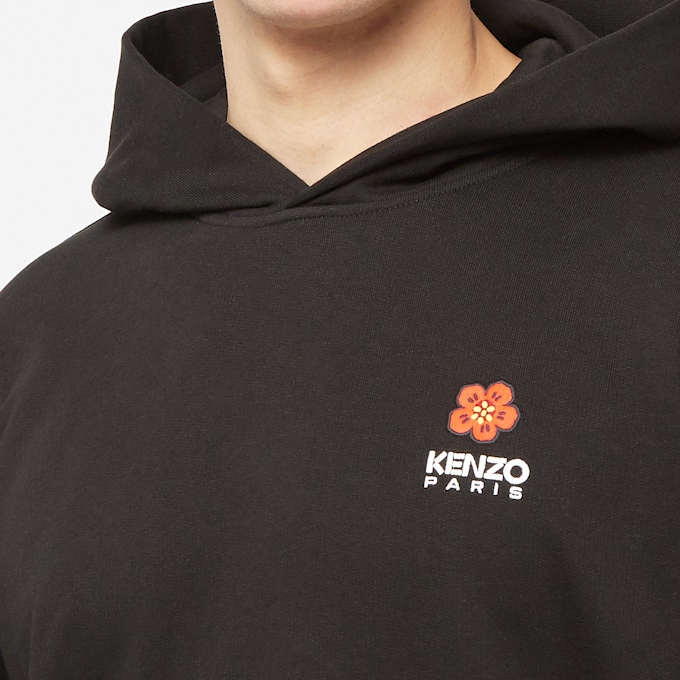 Kenzo Hooded Knitted Cotton Pullover black 77908 5