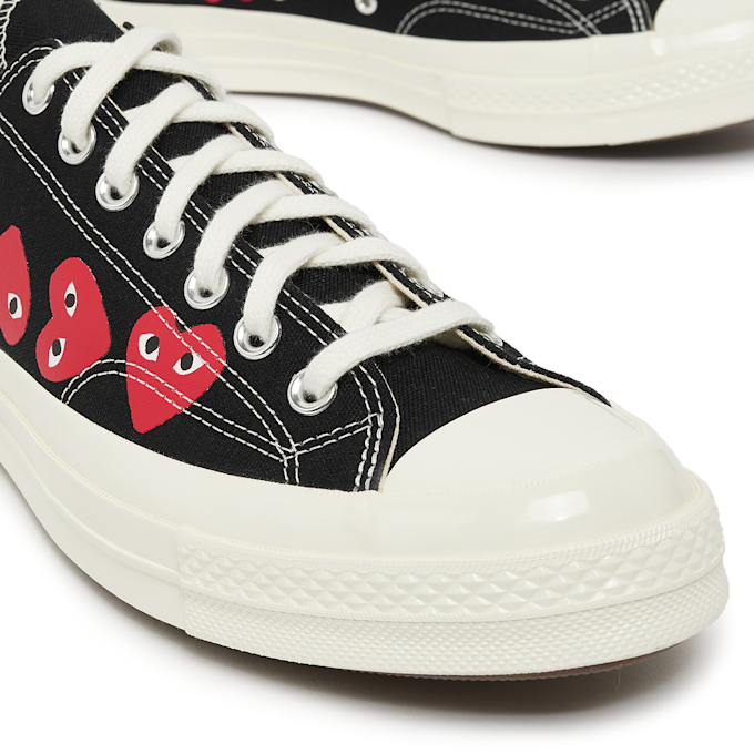 Comme des Garcons Play Multi Heart Chuck Taylor All Star '70 Low black 79927 7