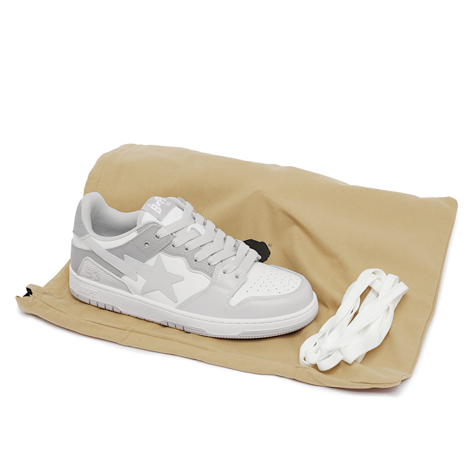 A Bathing Ape Wmns SK8 STA #5 L grey 80118 8