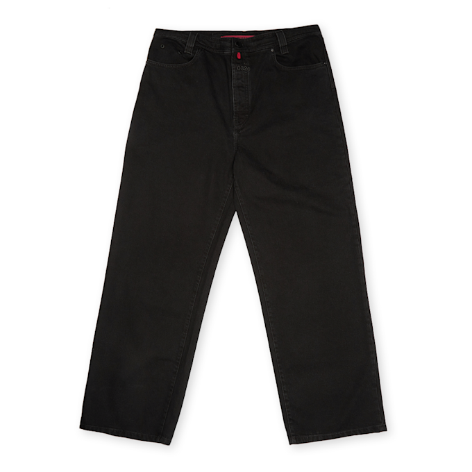 032c New Classic Wide Leg Jean zwart 80326 1