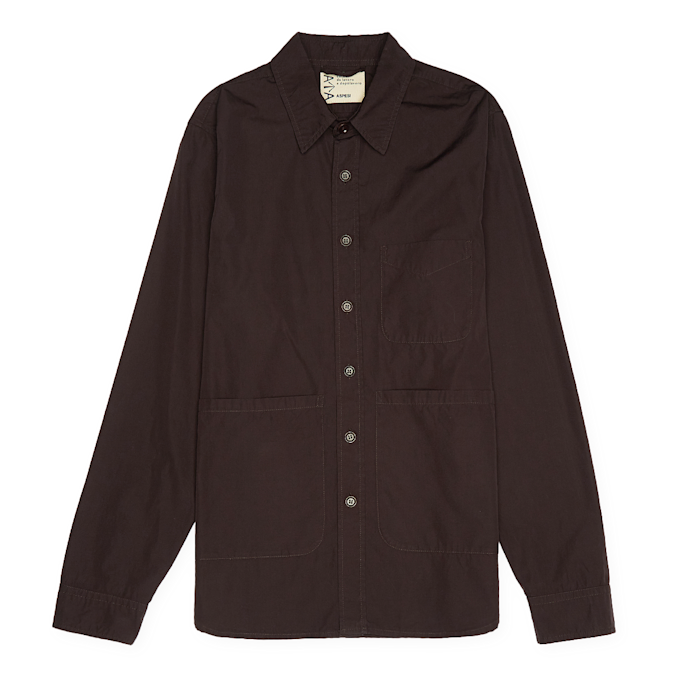 Aspesi Camica UT - Shirt bruin 80586 1