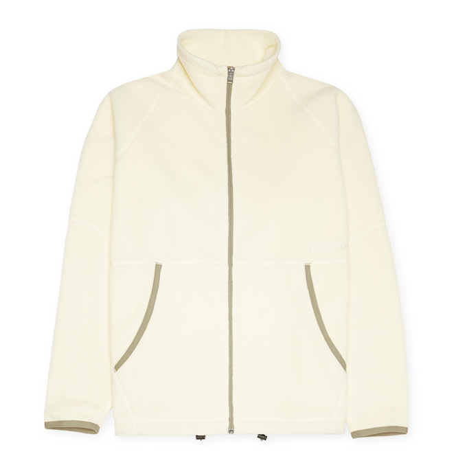 Norse Projects Tycho Pile Fleece Full Zip Jacket beige 80756 1