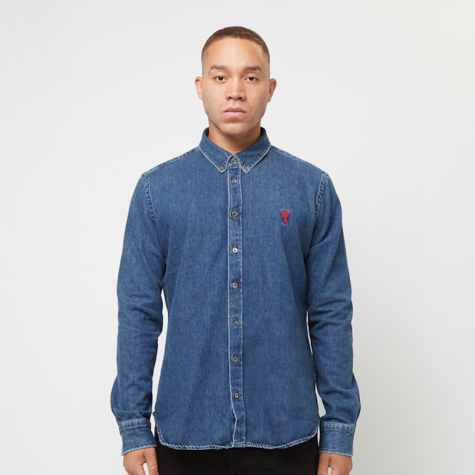 AMI PARIS Adc Shirt blauw 80793 2