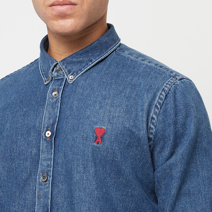AMI PARIS Adc Shirt blue 80793 5