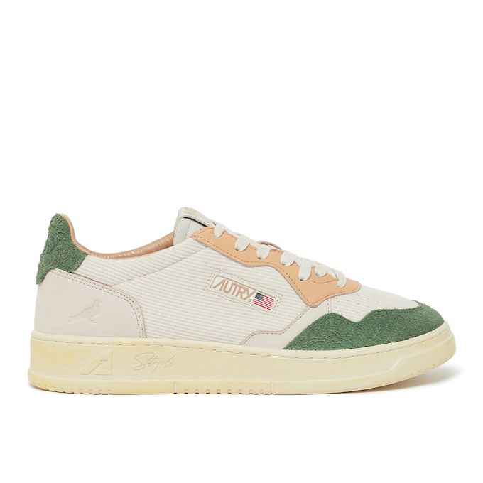 Autry x Staple Medalist Low Man beige 81247 2