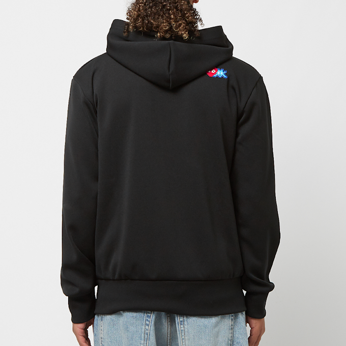 Comme des Garcons Play x The Artist Invader Hooded Zip Sweatshirt zwart 81359 4