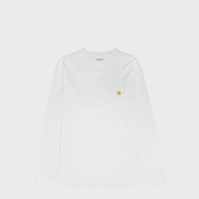 Carhartt WIP Longsleeve Chase T-Shirt white 82848 1