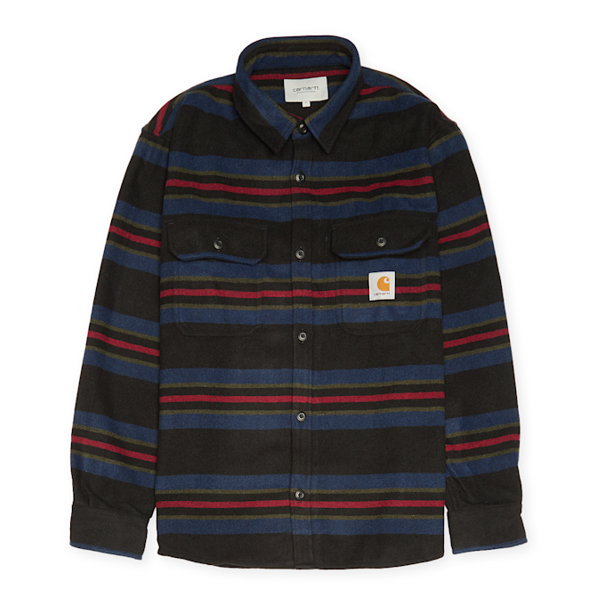 Carhartt WIP Oregon Shirt Jac blauw 81795 1