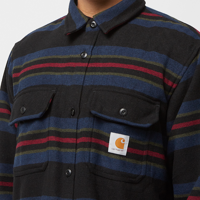 Carhartt WIP Oregon Shirt Jac blauw 81795 5