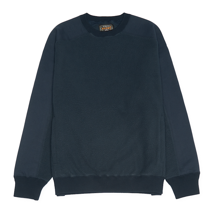 Beams Plus MIL Crew Fleece blauw 82065 1