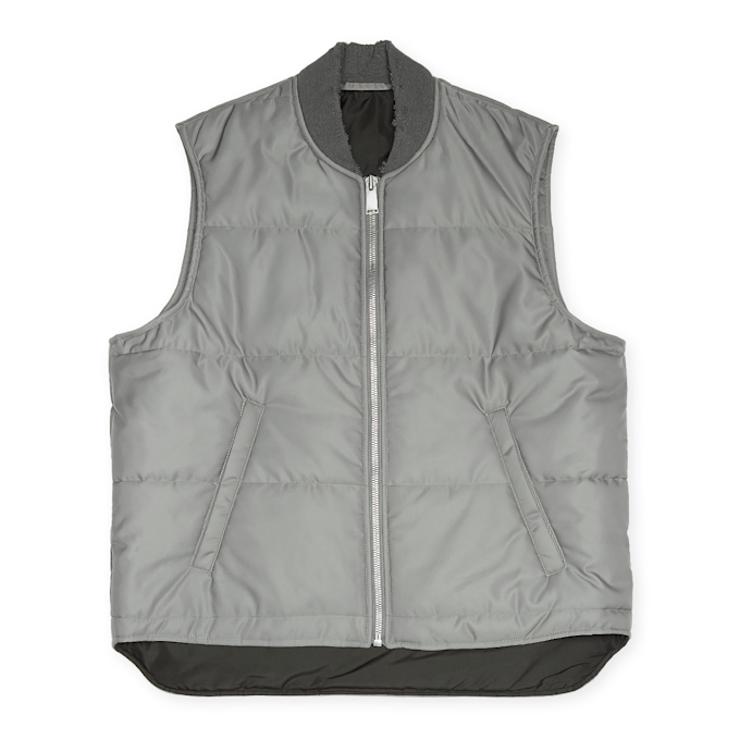 Heron Preston Ex-Ray Nylon Zip Vest grey 82463 1